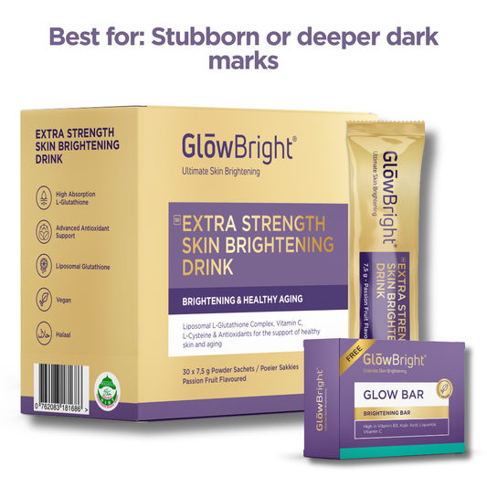 Extra Strength Skin Brightening Drink + (FREE SOAP)