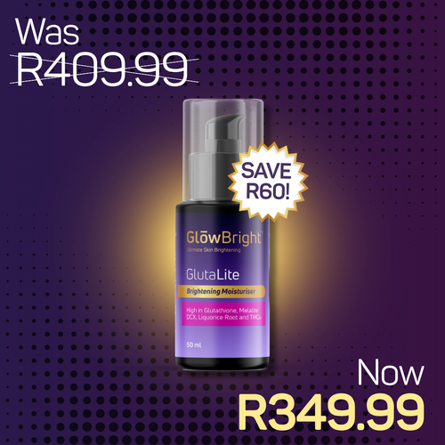 GlutaLite –  Skin Brightening Moisturiser – 50ml